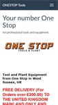 Mobile Screenshot of onestoptools.co.uk